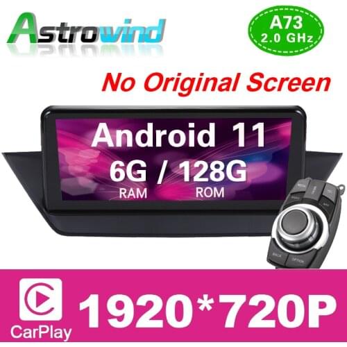 10.25" 6G RAM Android 11 System Car GPS Navigation Multimedia Audio Video For BMW X1 E84, no original screen, offer idrive