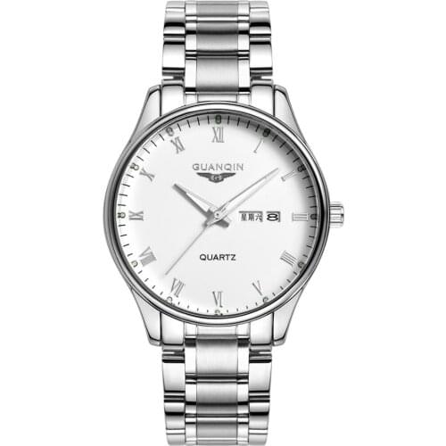 GUANQIN GQ11006 Top Brand Luxury Mens 30m Waterproof Date Clock Sports Quartz Watch