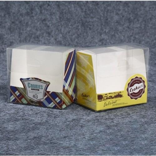 Custom logo cardboard food packaging box clear pvc window,Embossing Printing Handling paper packaging box ---DH10409