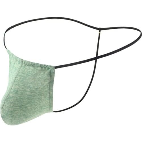 Mens Winter G-strings Lingerie Underwear Man Warm Soft Tangas Thongs Underpants