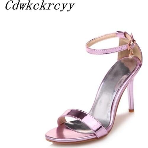 Summer New pattern fashion Bag heel Women sandals Simplicity Comfortable Fine heel banquet Women sandals size 34-50