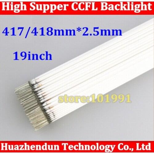 Wholesale Free shipping CCFL 418mm /417 mm * 2.5 mm 19" Wide LCD Backlight Lamp Hight quality 25pcs