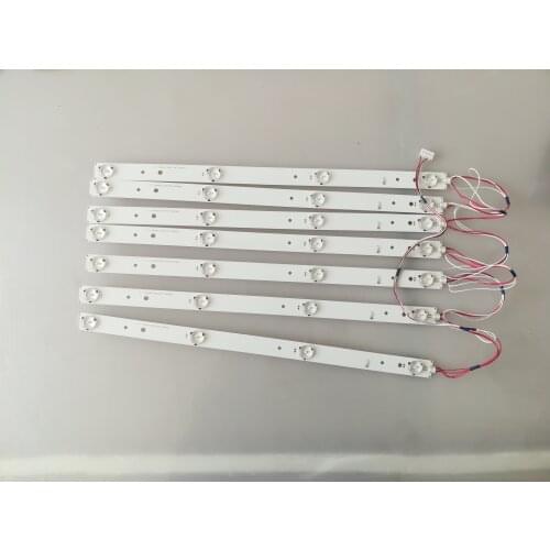 Original binding led strip for Hisense LED 42K20JD SVH420A86_4LED/SVH420AA7_4LED high brightness 4 lamp 7 PCS