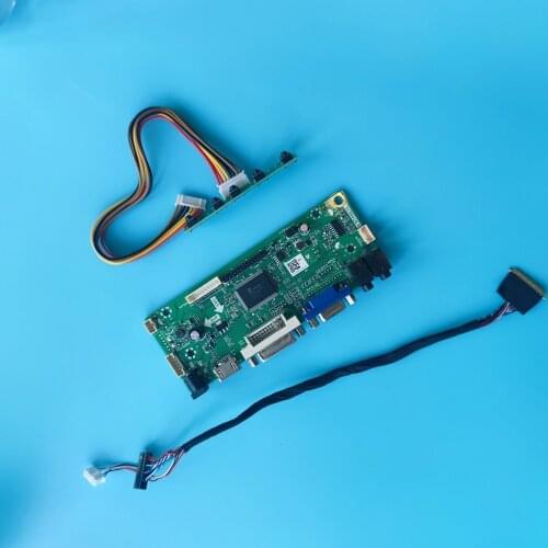 For LTN140KT04 monitor Card LCD LED Panel Screen VGA HDMI DVI LVDS Driver board 14" Controller kit 1600X900