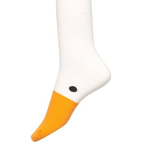 Animal Casual Cotton for Women Socks Fashion Female Happy sports warm harajuku Bird Sock Cute Funny Goose head Socks