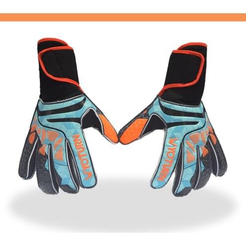 Dropship 3MM Latex Goal Keeper Soccer Football Goalkeeper Gloves EVA Material Luvas Goleiro Profissional Adulto Goalie Gloves