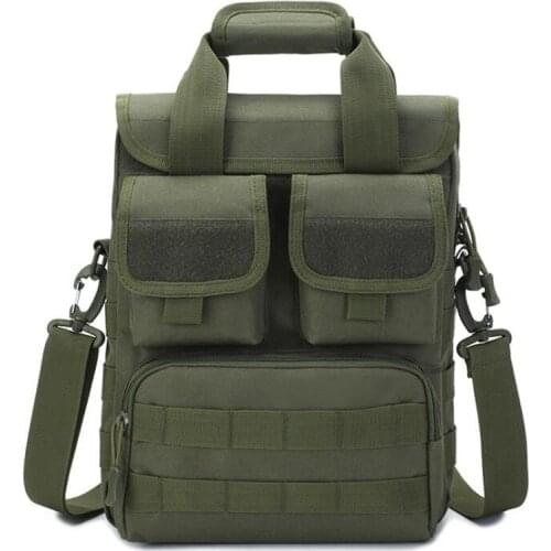 Outdoor Tactical Handbag A4 School Bag Commuter Shoulder Bag Army Camouflage Camouflage Messenger Bag Mens Tool Bag