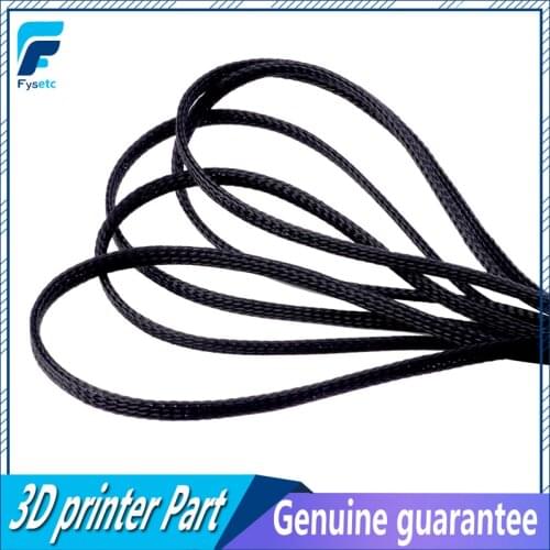 3D Printer Parts 2-5metres 6-10mm Dia Expandable Braided PET Premium Cable Sleeve Black Certification ROHS Wire Cable