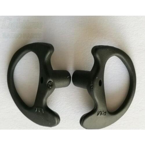 40X (20pairs left and right) High Quality Black Earloop Silicon Material For Headsets