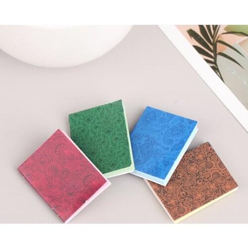 4Pcs 24*18cm 1/12 Dollhouse Miniature Books Model Notebook Doll House Furniture Decor