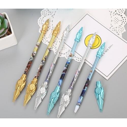 40 pcs Creative Birds Learning Stationery Pen and Cartoon with Phoenix Gun Neutral Pen Kawaii School Supplies