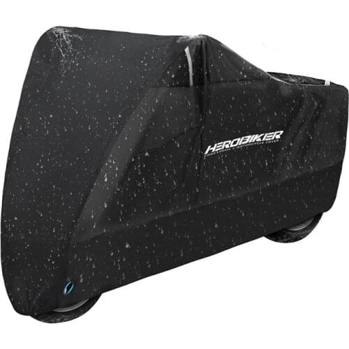 HEROBIKER Motorcycle Cover Waterproof Dustproof UV Protective Outdoor Indoor Moto Scooter Motorbike Rain Cover For All Season