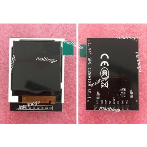 1.44 inch SPI TFT LCD Color Screen with Adapter Board ST7735S Drive IC Compatible 5110 interface 128(RGB)*128