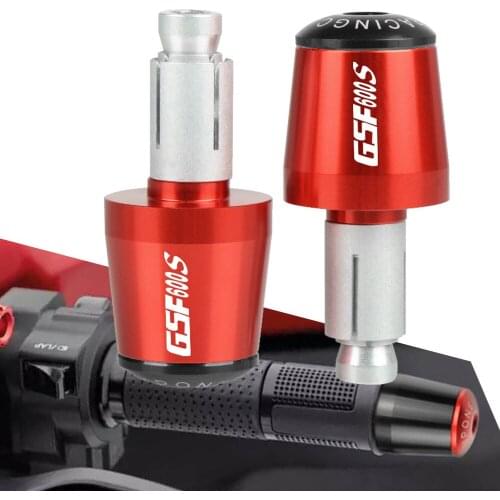 FOR SUZUKI GSF600 GSF 600 SBANDIT 2007 2008 2009 2010 2011 2012-2015 Motorcycle BAR End Cap Handle End Plugs Billet 7/8'' 22MM