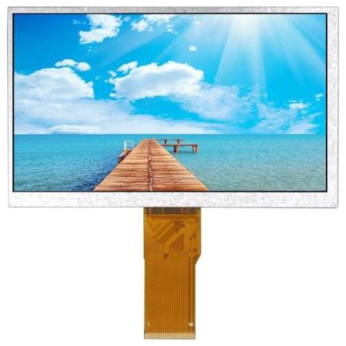 IPS 7.0 inch 50PIN 16.7M TFT LCD Screen 24Bit RGB interface 1024*600