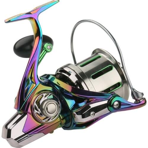 Summer Spinning Reels, 4.8:1Gear Ratio Light Weight, Ultra Smooth Powerful, Size 8000,10000,12000 is Perfect for Ultralight