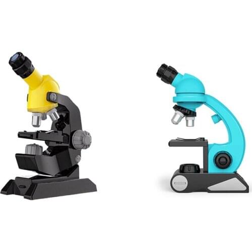 Microscope For Kids,Compound High Magnification Beginner Microscope Science Kit - For 8 Up Years Old Kids Students