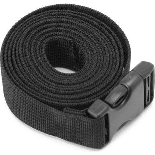 50cm/100cm/200cm/300cm Outdoor Travel High-strength Nylon Tied Backpack Luggage Sleeping Bag Long Lash Strap Release Buckle