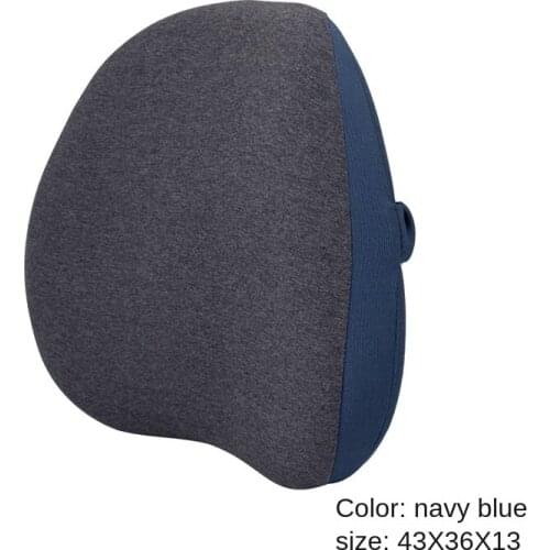 Slow Rebound Memory Foam Waist Support Pillows Sitting Reading Breathable Cushion Legs Backrest Mats Health Care Home Decor