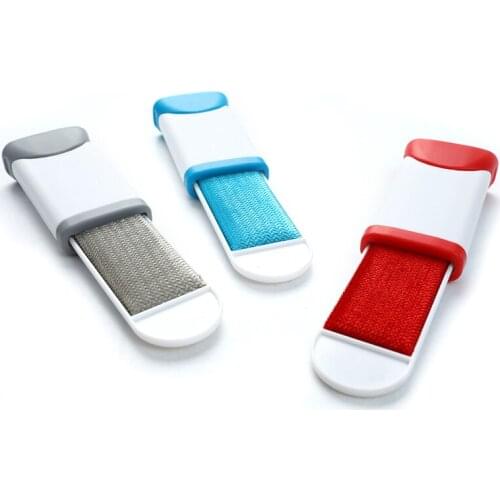 Protable Manual Lint Remover Brush Two-Side Anti-Static Clothes Sheet Dust Cleaning Tools Pet Fur Cleaner Pet Hair Remover Tools