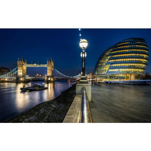 London Art Film Print Silk Poster Home Wall Decor 24x36inch