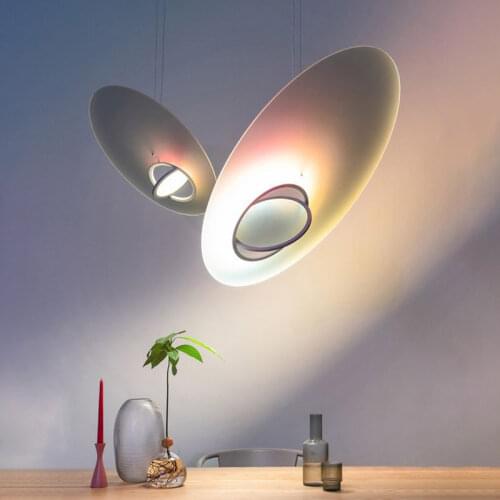 Nordic Planet Lustre Pendent Light Dining Room Bedroom Art Hanglamp Suspension Light Fixtures Home Decor LED Indoor Lighting