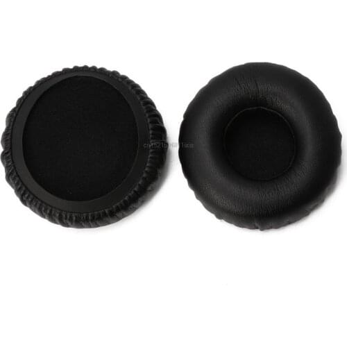 2Pcs Black Replacement Earpads Ear Cushions Ear Pads Cushion for AKG K450 K451 K230 K24P K430 Q460 Headphones