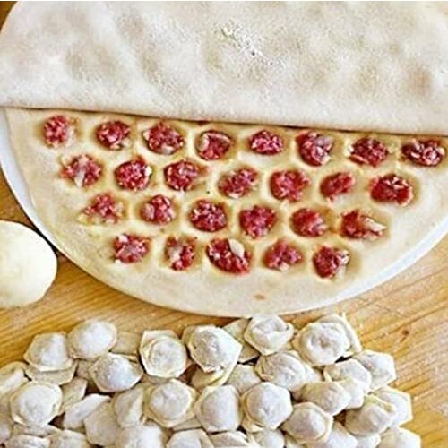 Ravioli Maker Dumplings Mold,Manti Pelmeni Meat Dumplings Siberian Dumpling Maker Machine - Ravioli Cutter - Turkish Manti