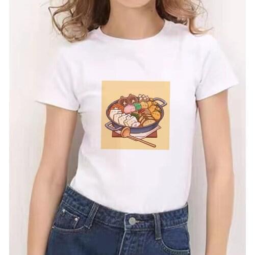 Women T Shirt Casual O Neck Tops Tumblr Tshirts T Clothes Shirt Womens Ladies Graphic Female Tee T-Shirt Streetwears