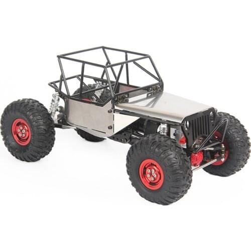 1/16 Metal Pipe Rack 4x4 Remote Control Car Frame Mould Upgrade Parts for RBR/C Off-Road RC Car Vehicle Models Spare Parts