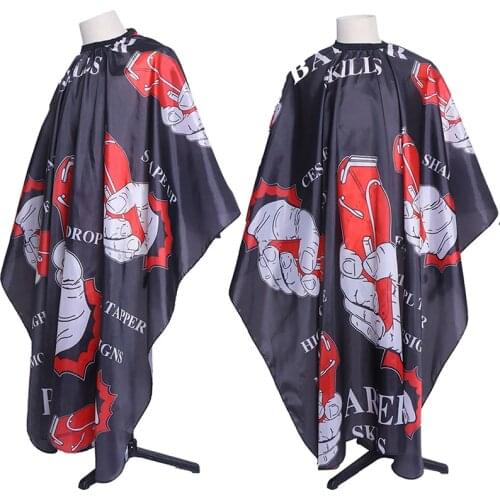 1Pcs Professional Hairdresser Apron Wrap Haircut Make Up Cape Waterproof Cape For Barber Hair Salon Aprons