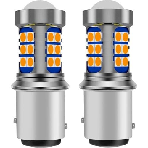 2Pcs 1157 P21/5W BAY15D Super Bright 3030 LED Car Brake Bulb Turn Signal Auto Daytime Running Light Parking Lamp Red White Amber