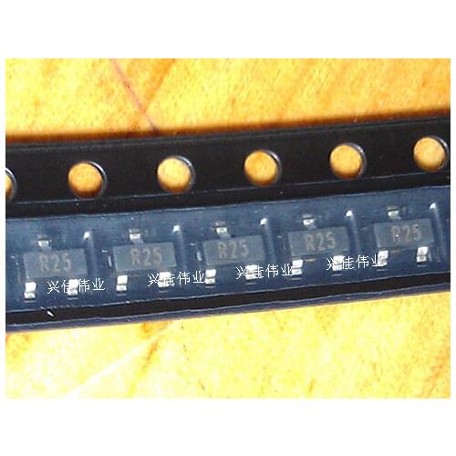 500PCS/LOT New 2SC3356-T1B SOT-23 R25 Screen Printing High Frequency Transistor