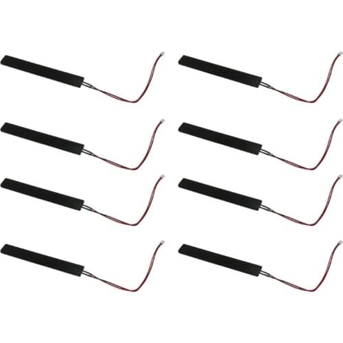 8pcs Foot Sensing Strip Sensor for Dancing Machine with Black Rubber Protector