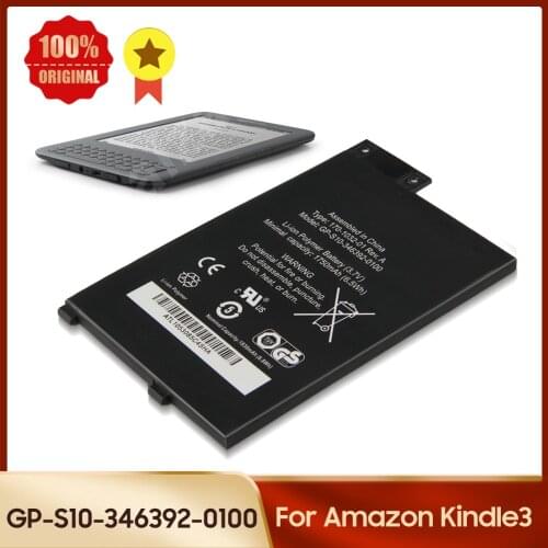 Original Amazon E-reader Battery GP-S10-346392-0100 for Amazon Kindle 3 Kindle3 S11GTSF01A D00901 Replacement Battery