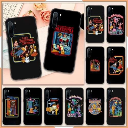 Funny Halloween Satan Lets Sacrifice Phone Case For Huawei P20 P30 P40 lite Pro P Smart 2019 Mate 10 20 Lite Pro Nova 5t