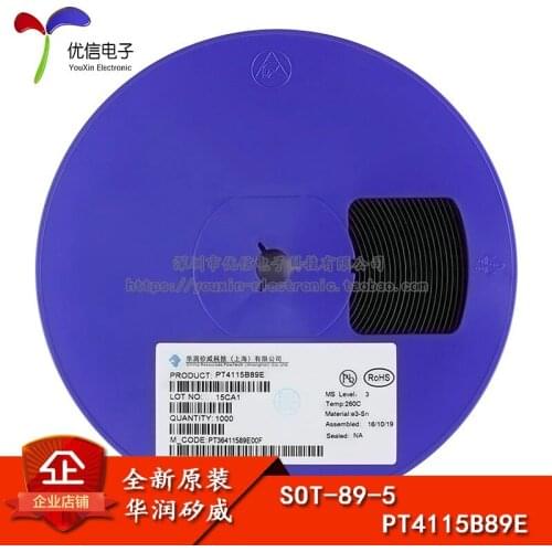 Chip PT4115B89E LED driver 30V / 1.2A High Brightness LED Driver SOT-89