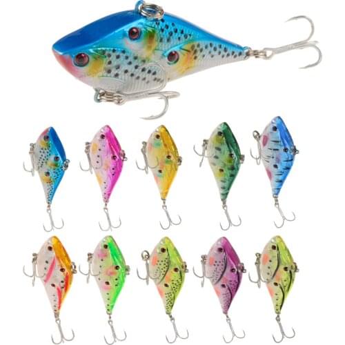 DHYJSFDC 2021 Chatter Vibration VIB Blade Lure 6cm 14.5g Sinking Spinner Baits Artificial Hard Vibe for Bass Pike Perch Fishing