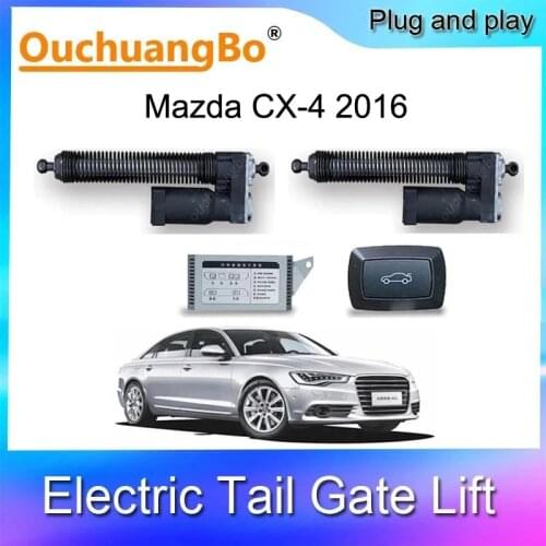Ouchuangbo Electric Tail Gate Lift for Mazda CX-4 2016 Remote Control Drive Seat Button Control Set Height Avoid