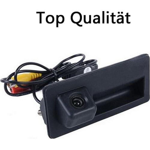 For Audi A4 S4 A5 S5 Q5 A6L A8L VW Tiguan Touareg Octavia Porshce New Cayenne 958 Car Backup Parking Camera Trunk handle