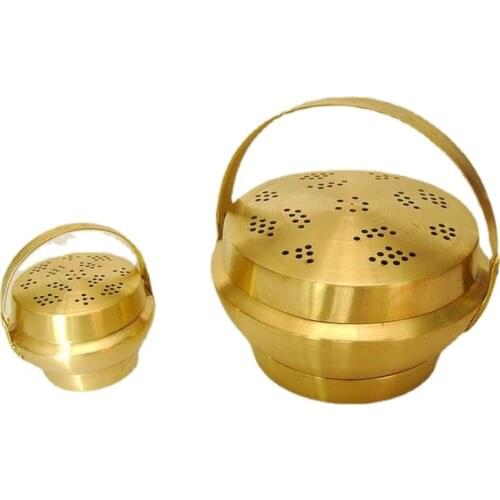 Handmade Pot Pure Copper Fire Cup/Copper Handwarmer/Copper Foot Warmer/Copper Chest Warmer/Copper Hand for Personal Use