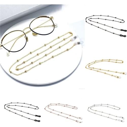 Cord Lanyard Sunglasses Silver Glasses Neck Chain Gun Retainer Spectacles Gold