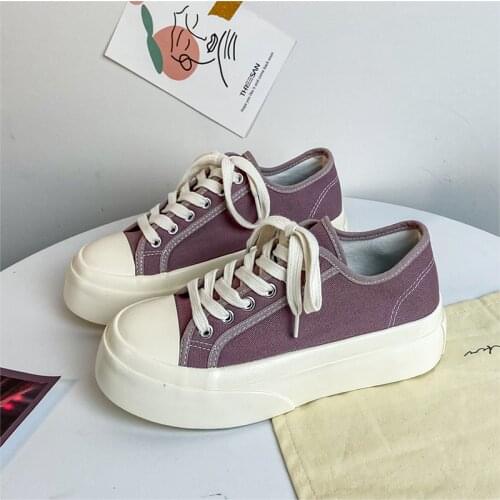 Wheat Big Head Shoes Canvas Womens Shoes 2021 New Trendy Sneakers Ugly and Cute