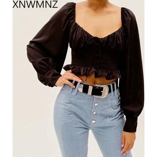 Блузки с баской XNWMNZ China At AliExpress