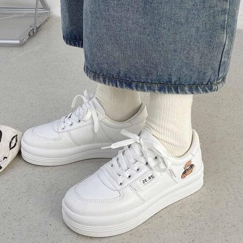 Lolita sneaker Women Vulcanized Shoes Flats lolita Shoes Woman Autumn Platform Ladies Casual Shoes 2020 Walking Casual Footwear