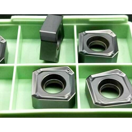 10* SNMU150515-T P6215 Indexable 45° 8-edge double-sided spiral milling blade Suitable for SOF45 cutter head