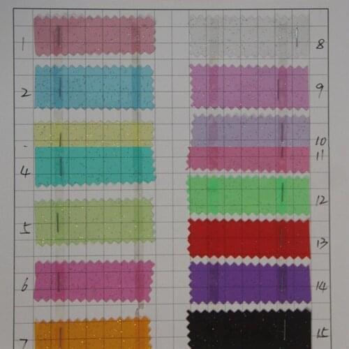 10 yards roll Colored transparent gold powder 0.3mm luggage handbags shoe PVC plastic