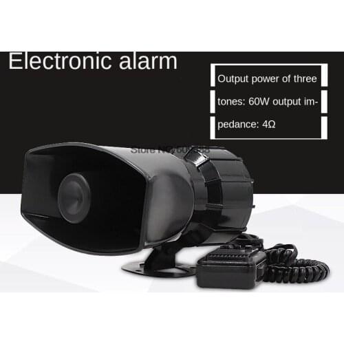CJB-60A Electronic Alarm (Three-Tone) Warning Horn Industrial Alarm