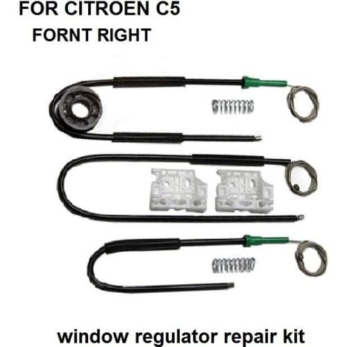 FOR CITROEN C5 MK3 WINDOW REGULATOR REPAIR KIT FRONT RIGHT SIDE Onwards 2008 9675898980 , 9222P5