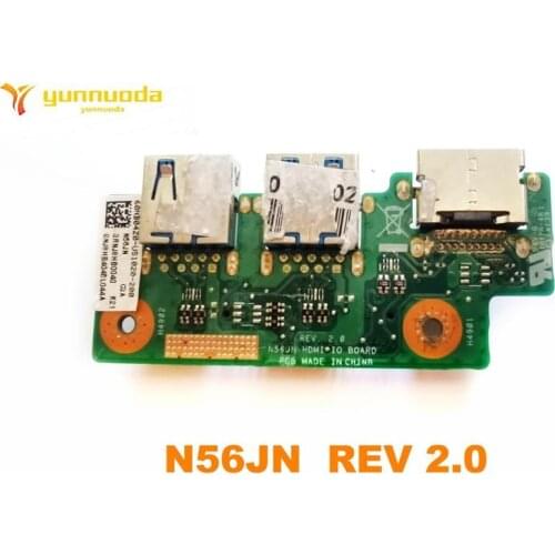 Original for ASUS N56JN USB board N56JN REV 2.0 tested good free shipping